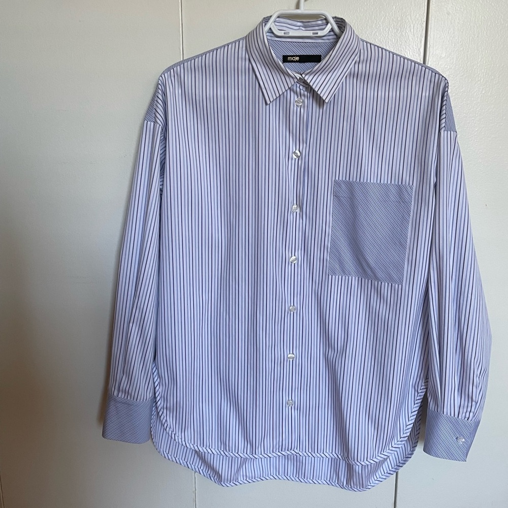 Maje stripe shirt